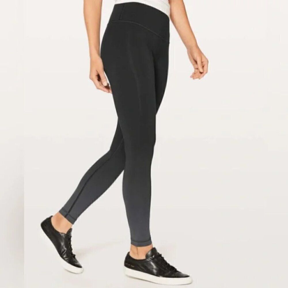 🖤 LULULEMON Wunder Under Hi-Rise Ombre Leggings 4